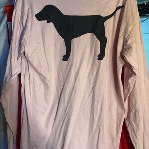 VS PINK LONG SLEEVE SZ SM